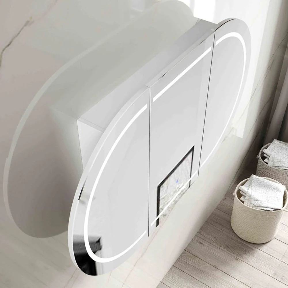 Otti LED Bondi 1500mm White Shaving Cabinet Premium Edition - Image 5