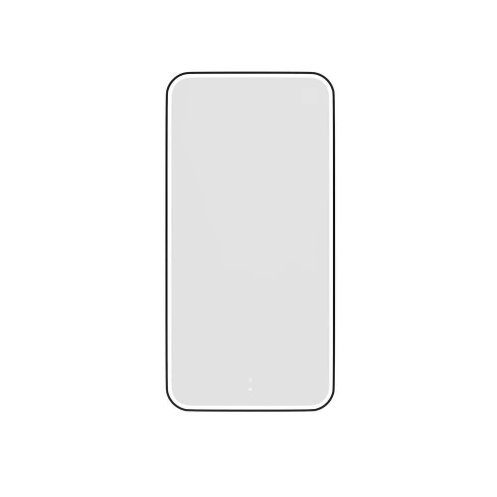 Otti LED Newport 1500mm Black Metal Frame Mirror Install Horizontal or Vertical - Image 3
