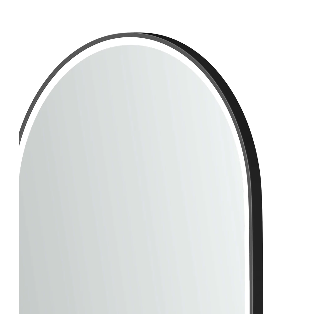 Otti LED Noosa 1200mm Black Metal Frame Mirror Install Horizontal or Vertical - Image 7