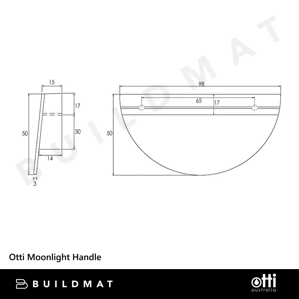 Otti Moonlight Handle Matte Black - Image 4