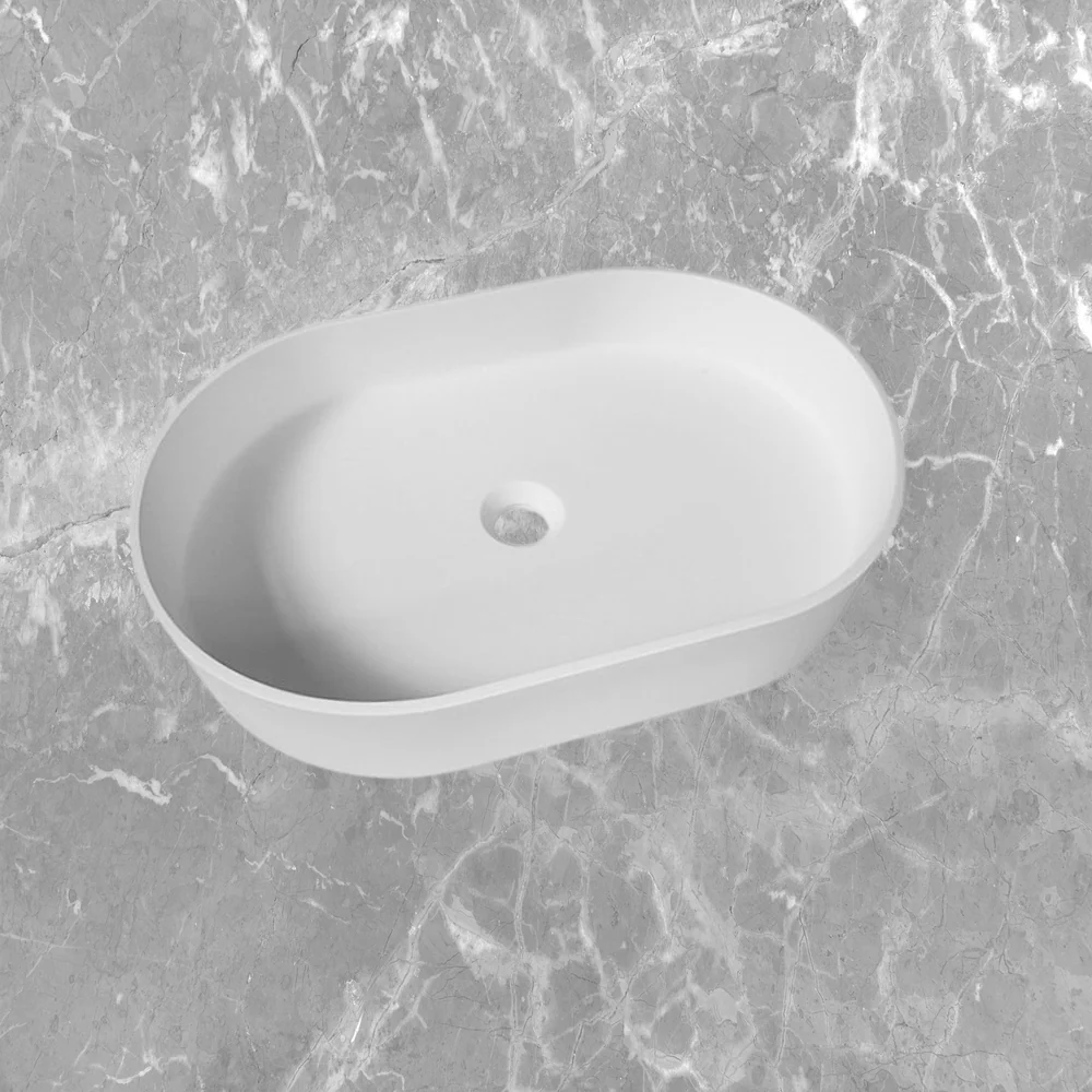 Otti Noosa 585x385mm Basin Matte White - Image 2