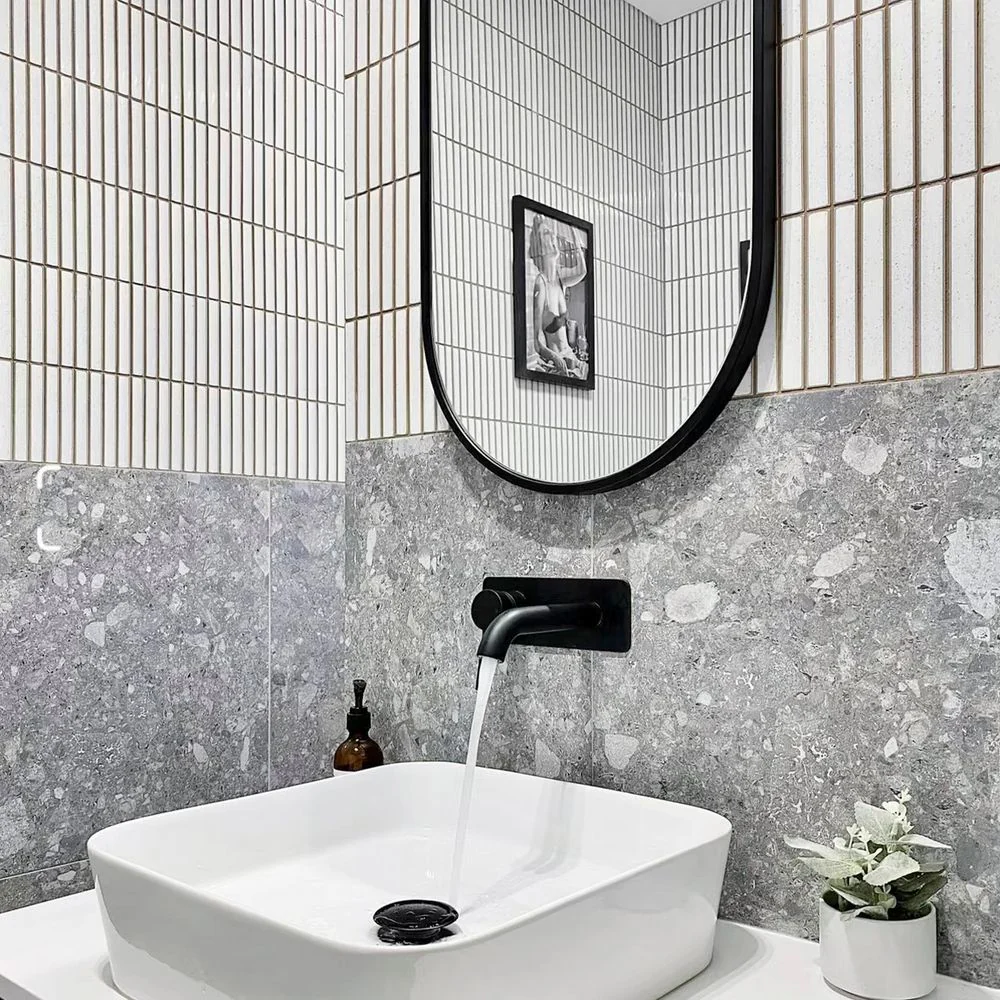 Otti Noosa 900mm Black Metal Frame Mirror - Image 4