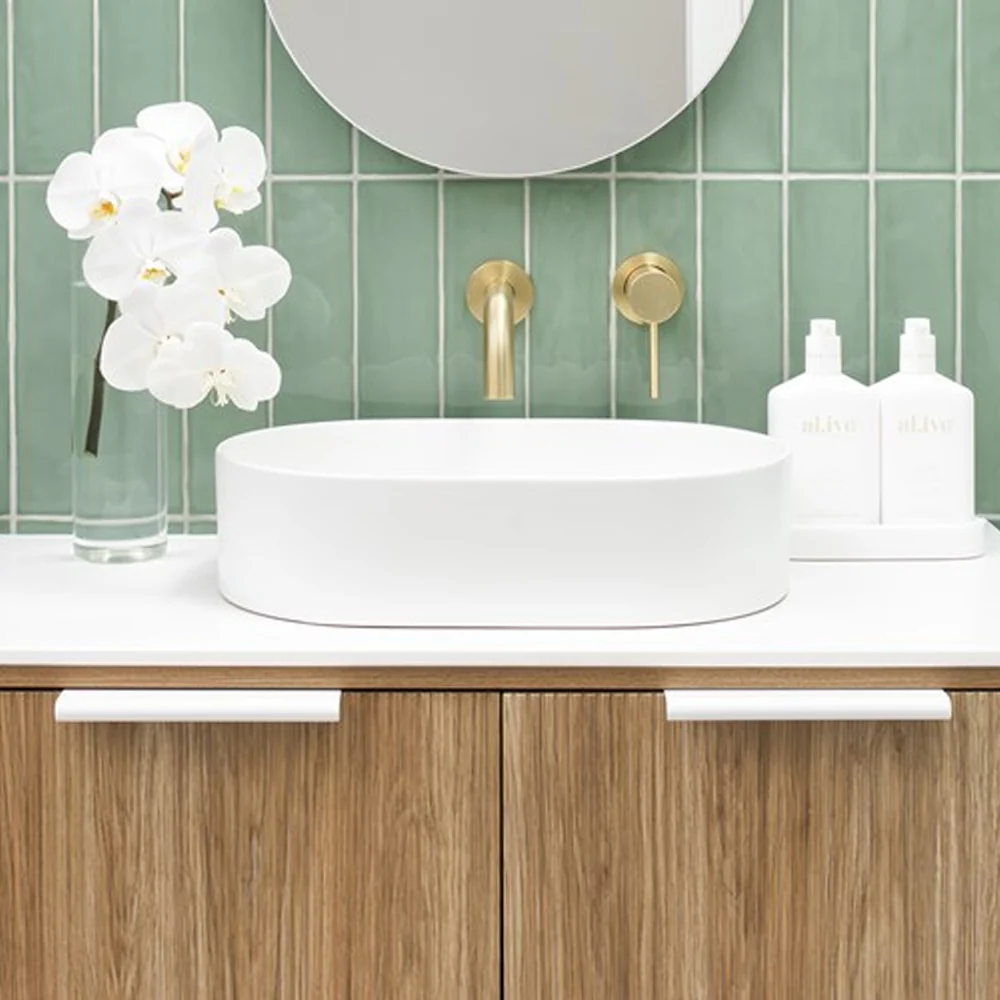 ADP Patty Matte White Ceramic Basin - Image 4