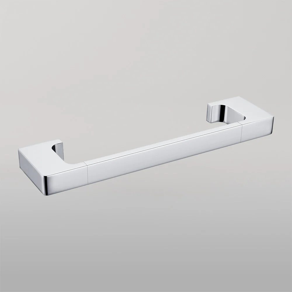 Nero Pearl Hand Towel Rail Chrome - Image 2