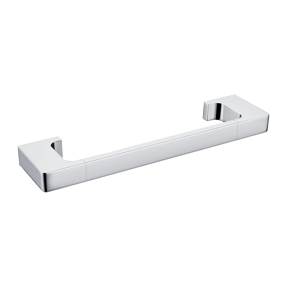 Nero Pearl Hand Towel Rail Chrome - Image 3