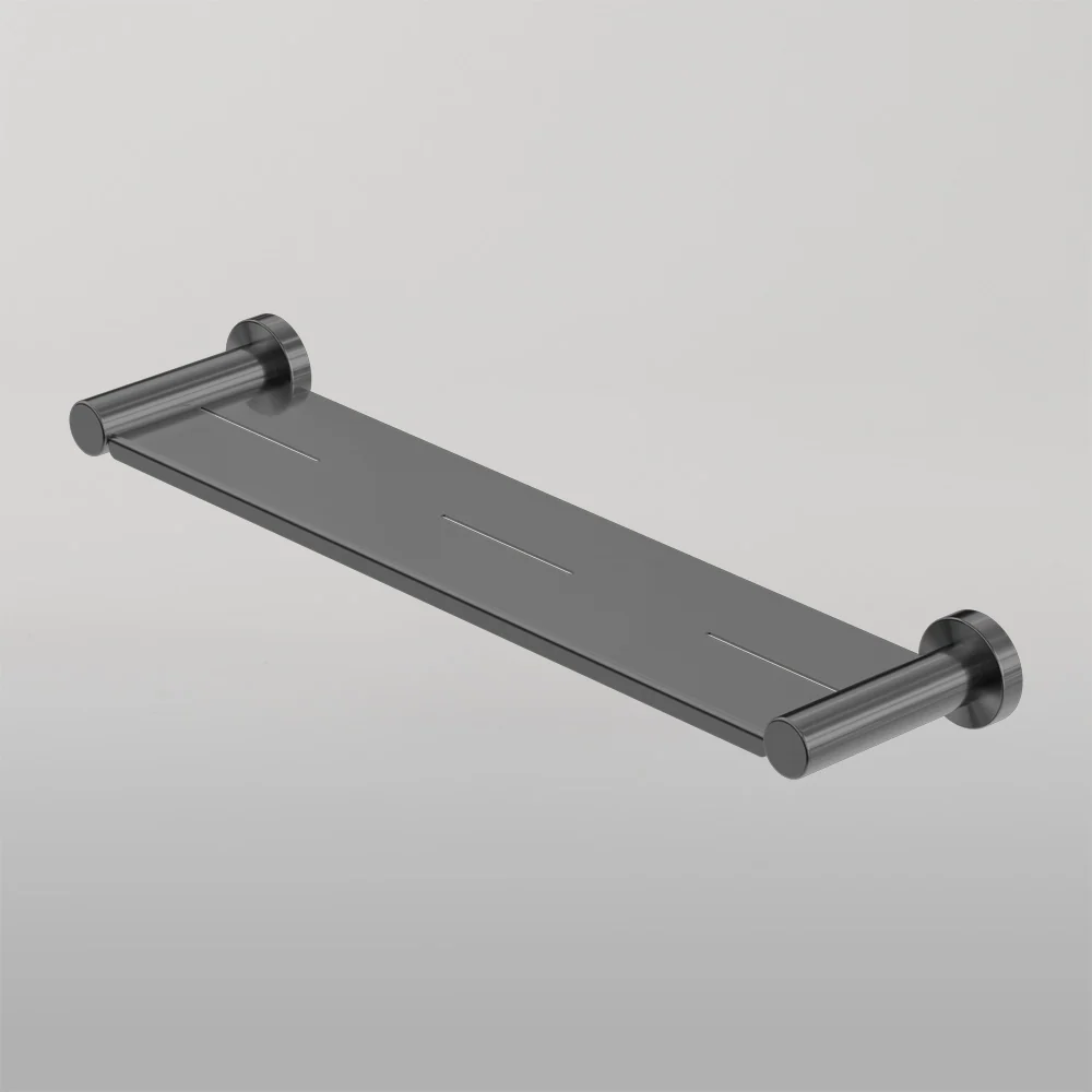 Nero Pearl Metal Shower Shelf Gunmetal - Image 2