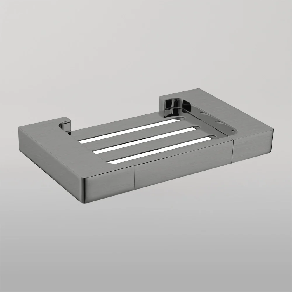 Nero Pearl Soap Dish Holder Gunmetal - Image 2