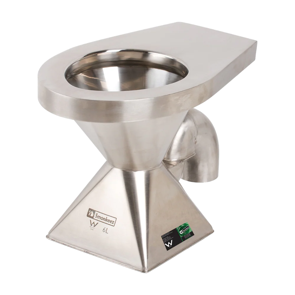 3monkeez Pedestal Toilet Pan S Trap