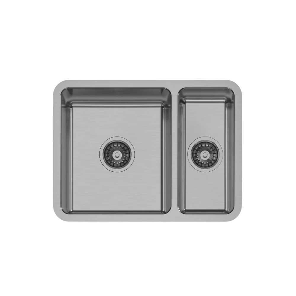 Phoenix 2000 Series 1 and 1/2 Bowl Sink Stainless Steel - Image 3