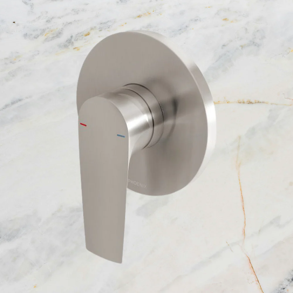 Phoenix Arlo Shower / Wall Mixer (Trim Kit Only) Brushed Nickel - Image 2
