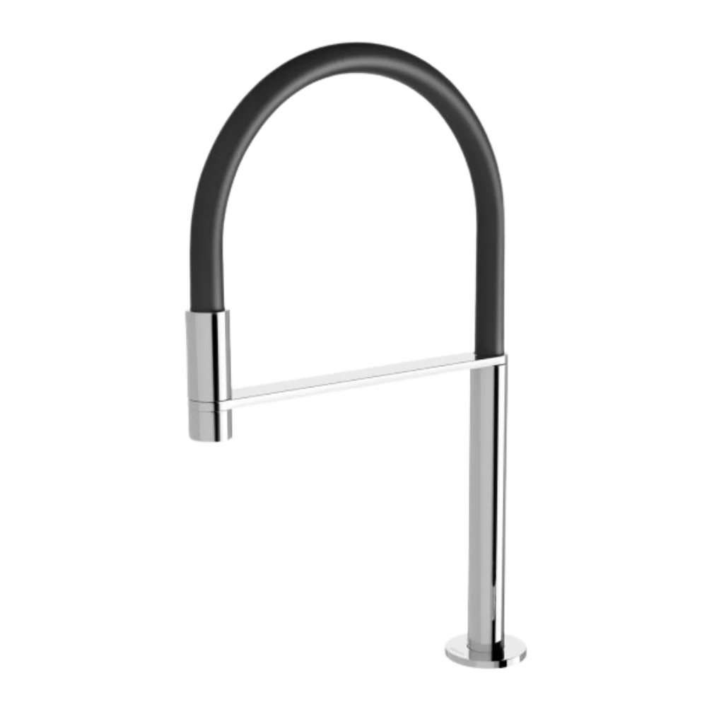 Phoenix Axia Hob Sink Outlet Flexible Hose 230mm Chrome - Image 3