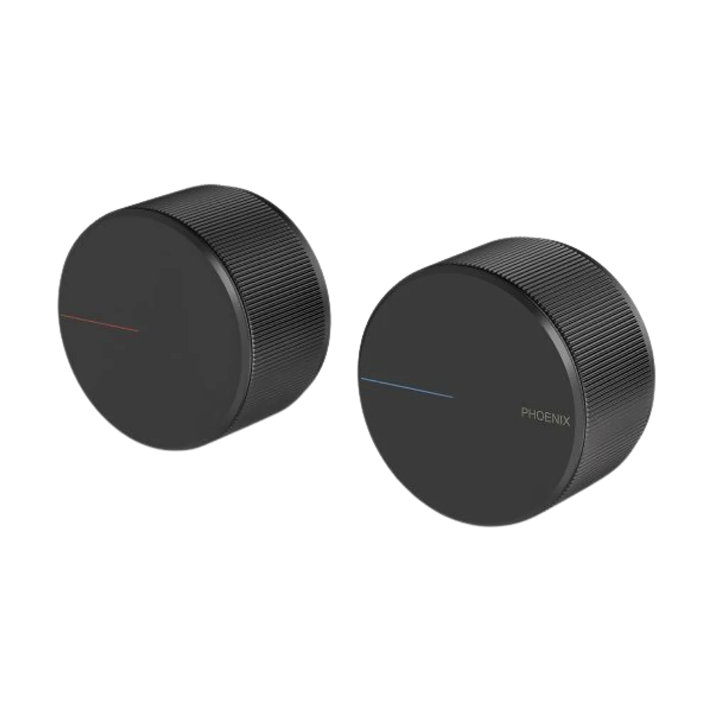 Phoenix Axia Wall Top Assemblies 15mm Extended Spindles Matte Black - Image 3