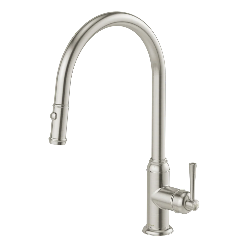 Phoenix Cromford Pull Out Sink Mixer 230mm Brushed Nickel Lead Free - Image 3