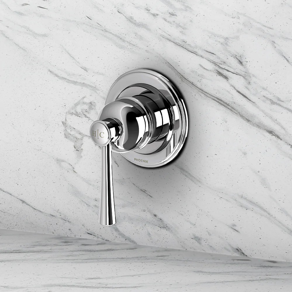Phoenix Cromford SwitchMix Shower/Wall Mixer (Complete Kit) Lead Free Chrome - Image 2