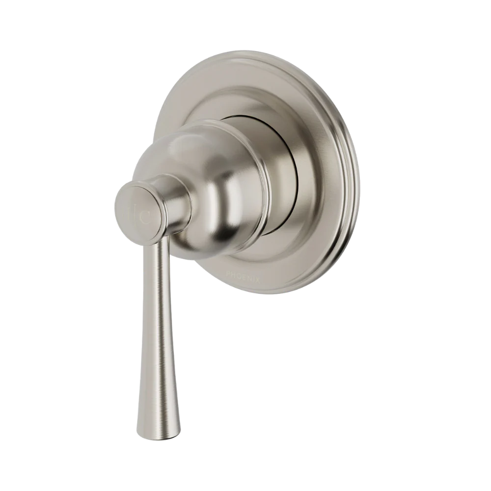 Phoenix Cromford SwitchMix Shower/Wall Mixer (Fit-Off Kit) Lead Free Brushed Nickel