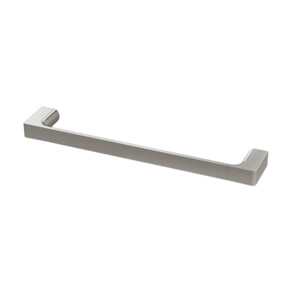 Phoenix Gloss Hand Towel Rail Brushed Nickel - Image 3