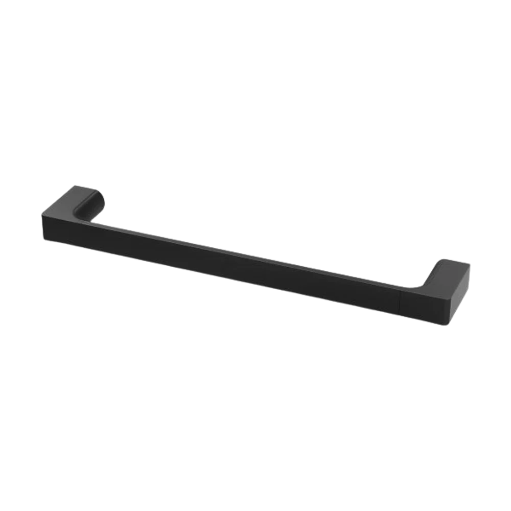 Phoenix Gloss Hand Towel Rail Matte Black - Image 3