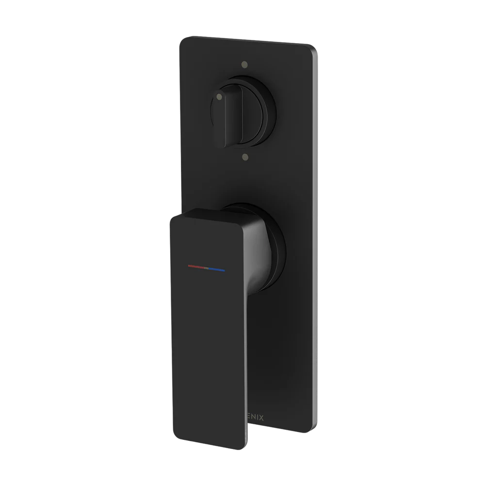 Phoenix Gloss MKII SwitchMix Shower/Bath Diverter Mixer (Fit-Off Kit) Matte Black - Image 3