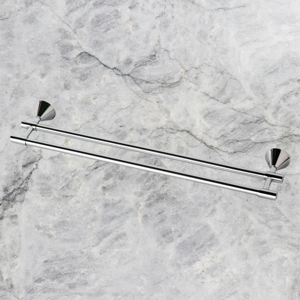 Phoenix Ivy Double Towel Rail 760mm Chrome - Image 2