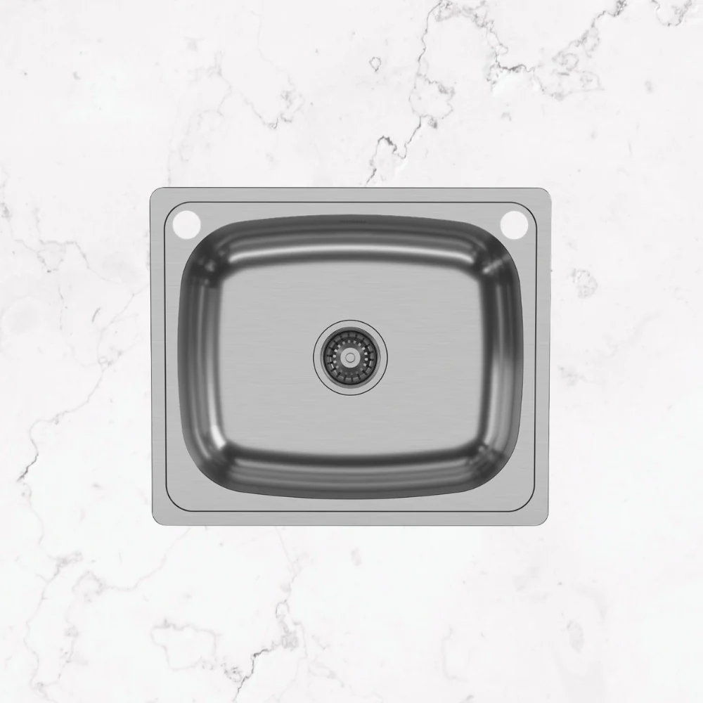 Phoenix Laundry Trough 50 Litre Stainless Steel - Image 2