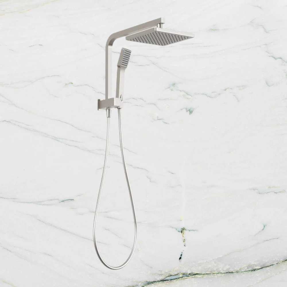 Phoenix Lexi Compact Twin Shower Brushed Nickel - Image 2