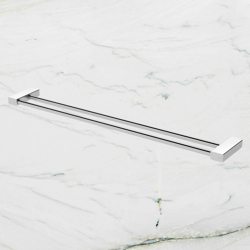 Phoenix Lexi MKII Double Towel Rail 800mm Chrome - Image 2