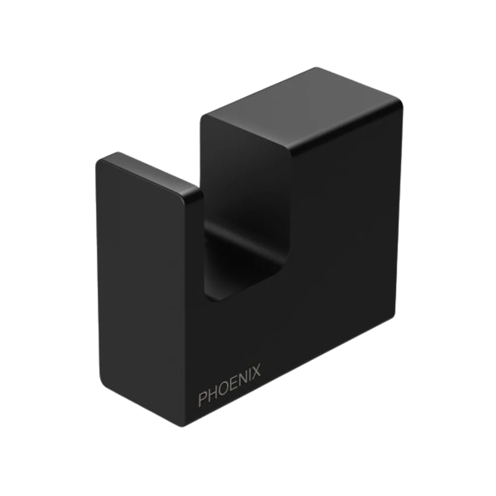 Phoenix Lexi MKII Robe Hook Matte Black - Image 3