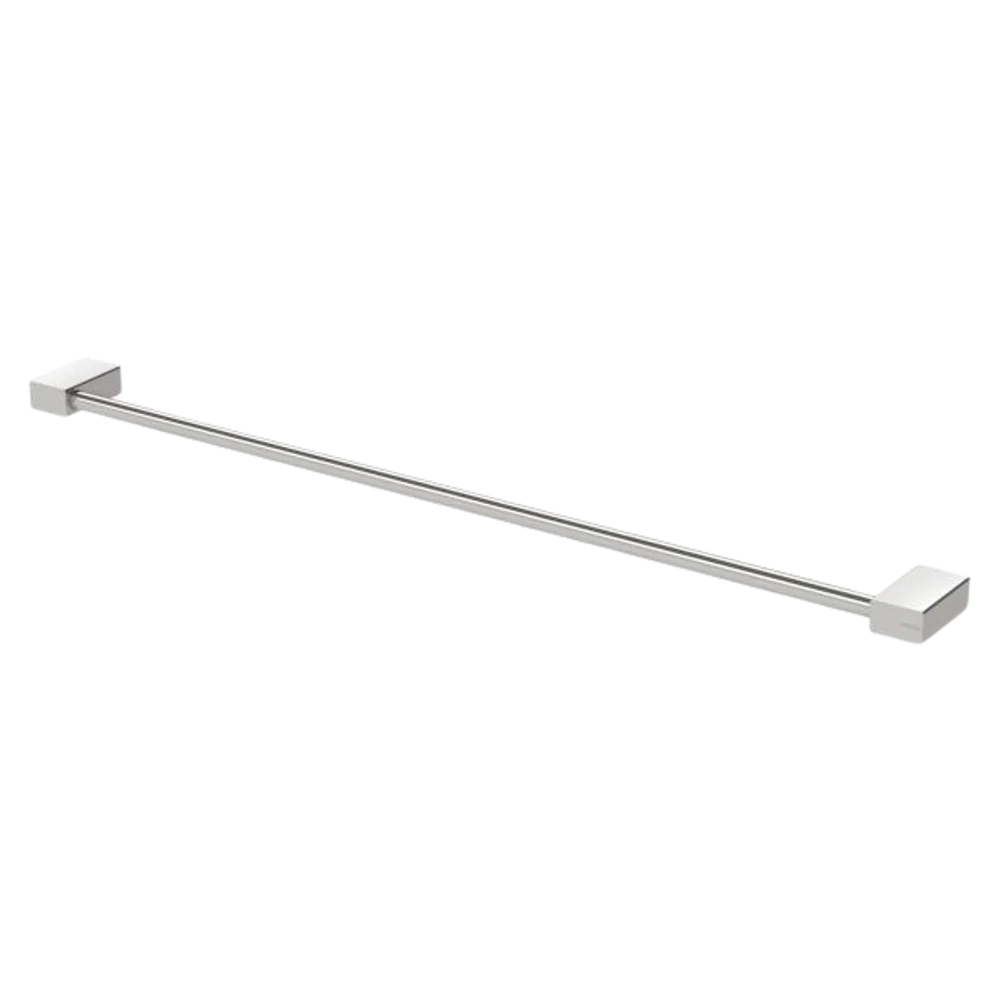 Phoenix Lexi MKII Single Towel Rail 800mm Brushed Nickel - Image 3
