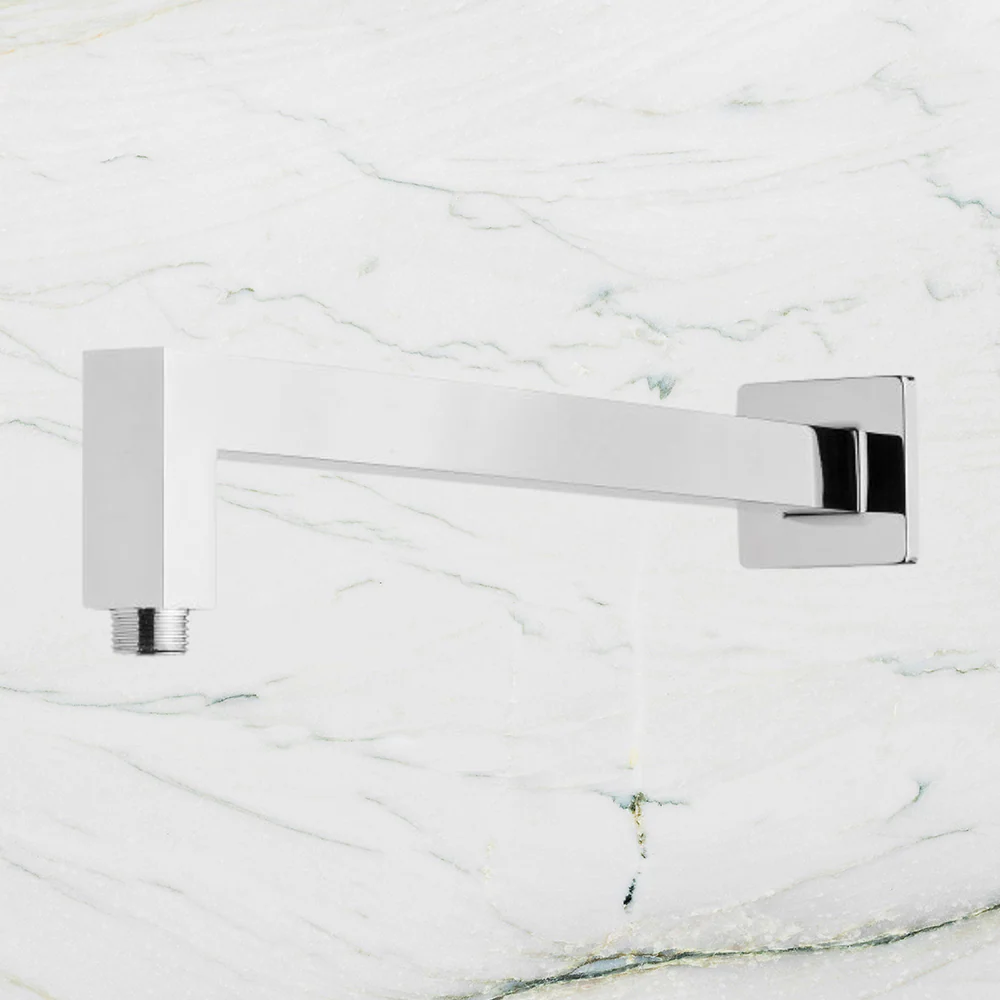 Phoenix Lexi Shower Arm 400mm Square Chrome - Image 2