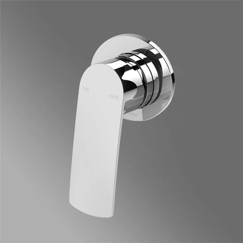 Phoenix Mekko SwitchMix Shower / Wall Mixer Round Plate (Complete Kit) Chrome Lead Free - Image 2