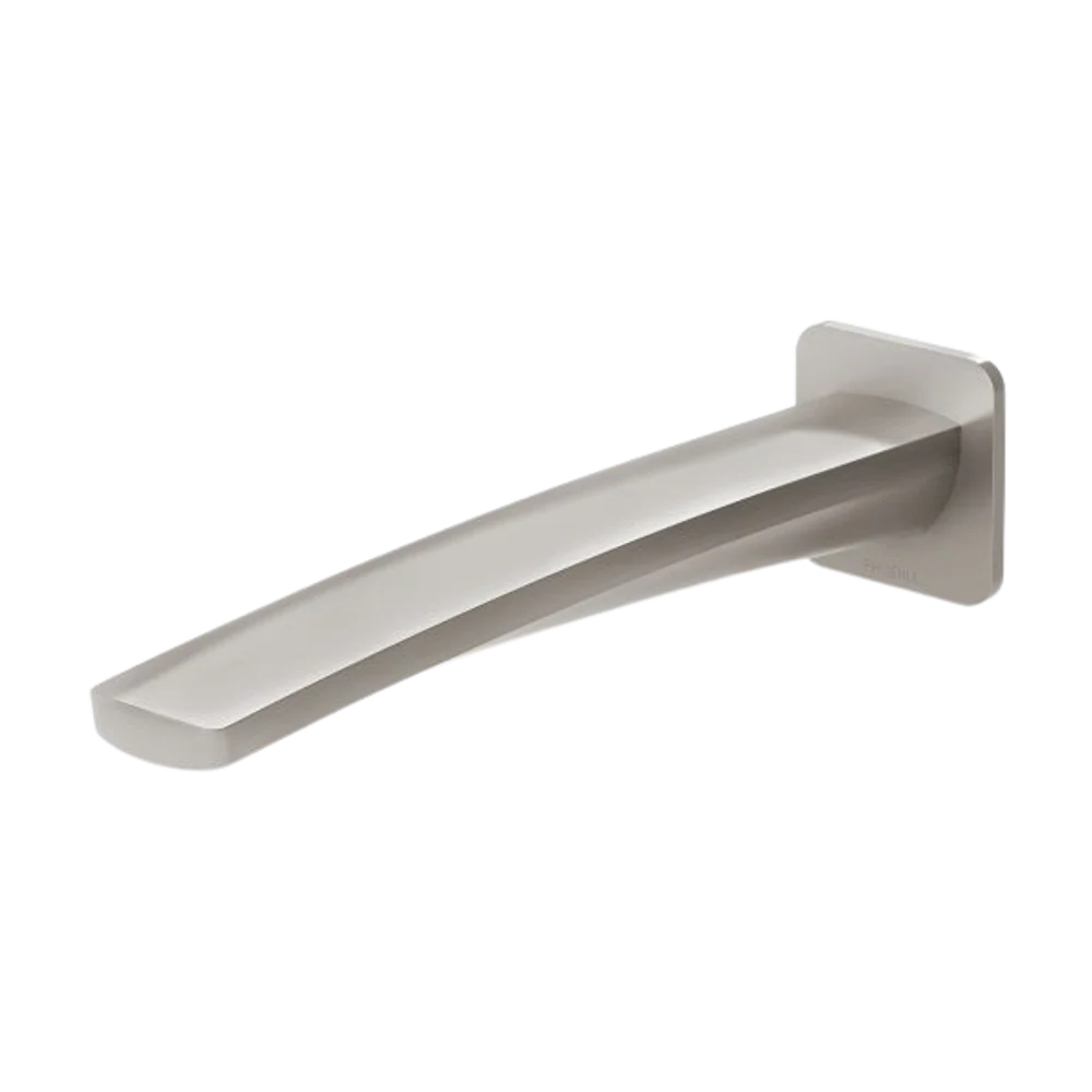 Phoenix Mekko Wall Basin Outlet 200mm Brushed Nickel Lead Free - Image 3
