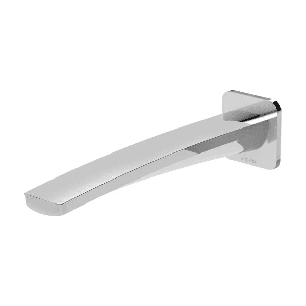 Phoenix Mekko Wall Bath Outlet 200mm Chrome