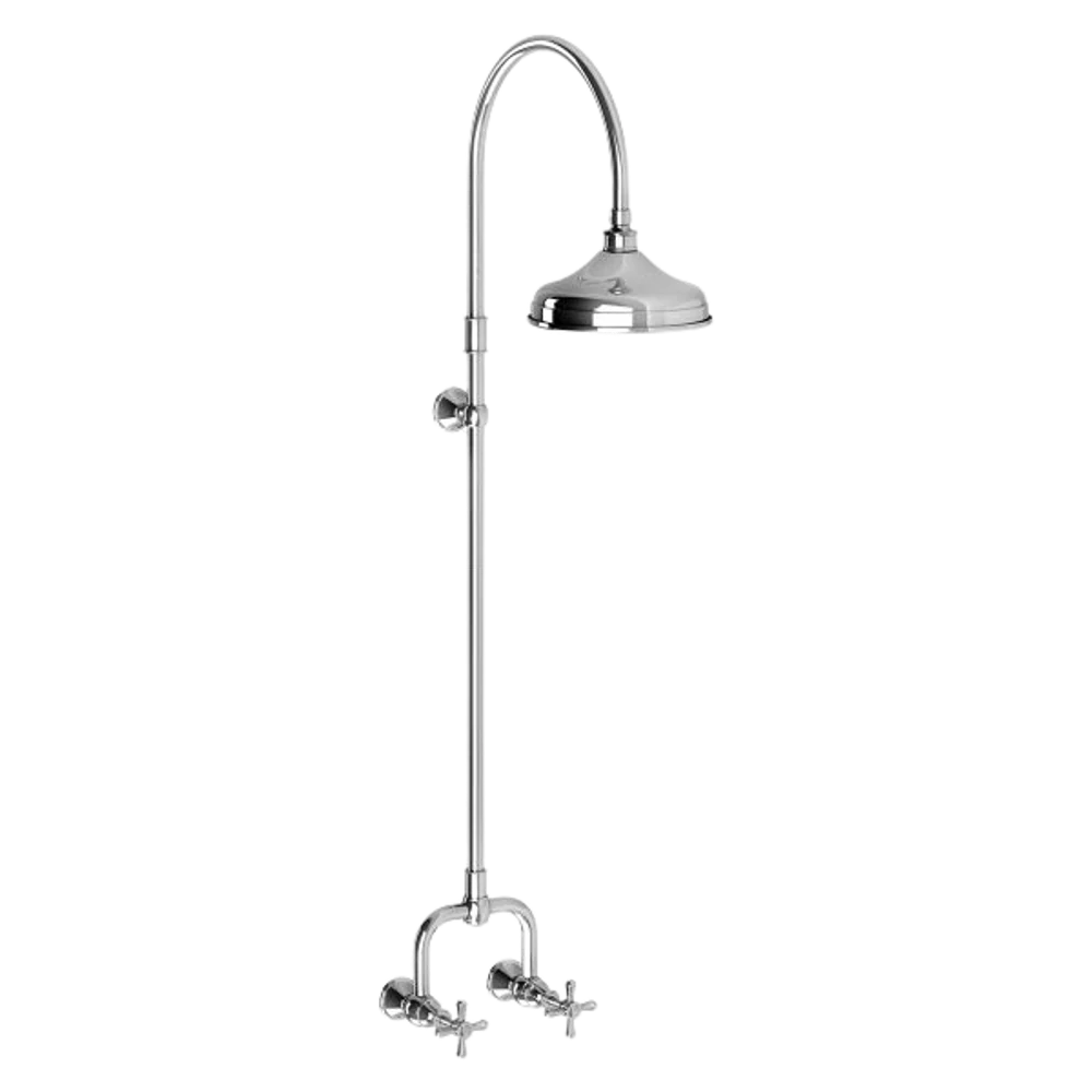 Phoenix Nostalgia Exposed Shower Set Chrome