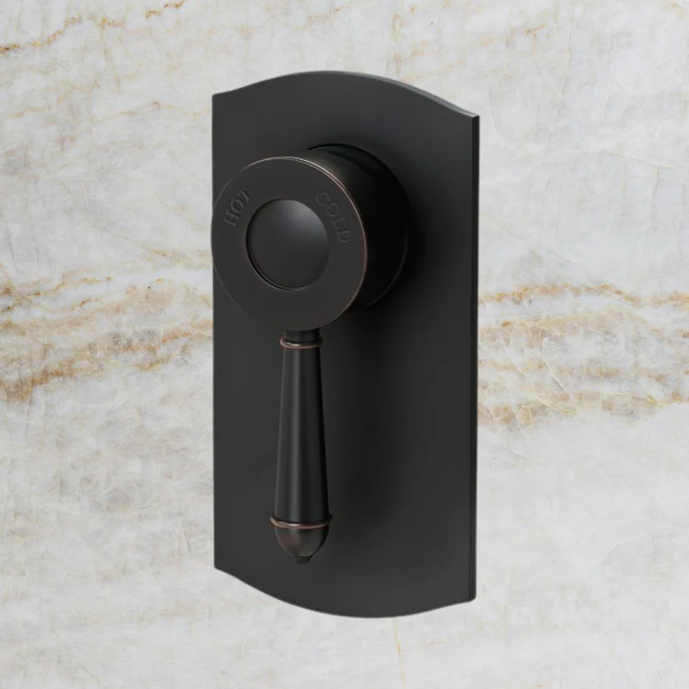 Phoenix Nostalgia Shower / Wall Mixer Antique Black - Image 2