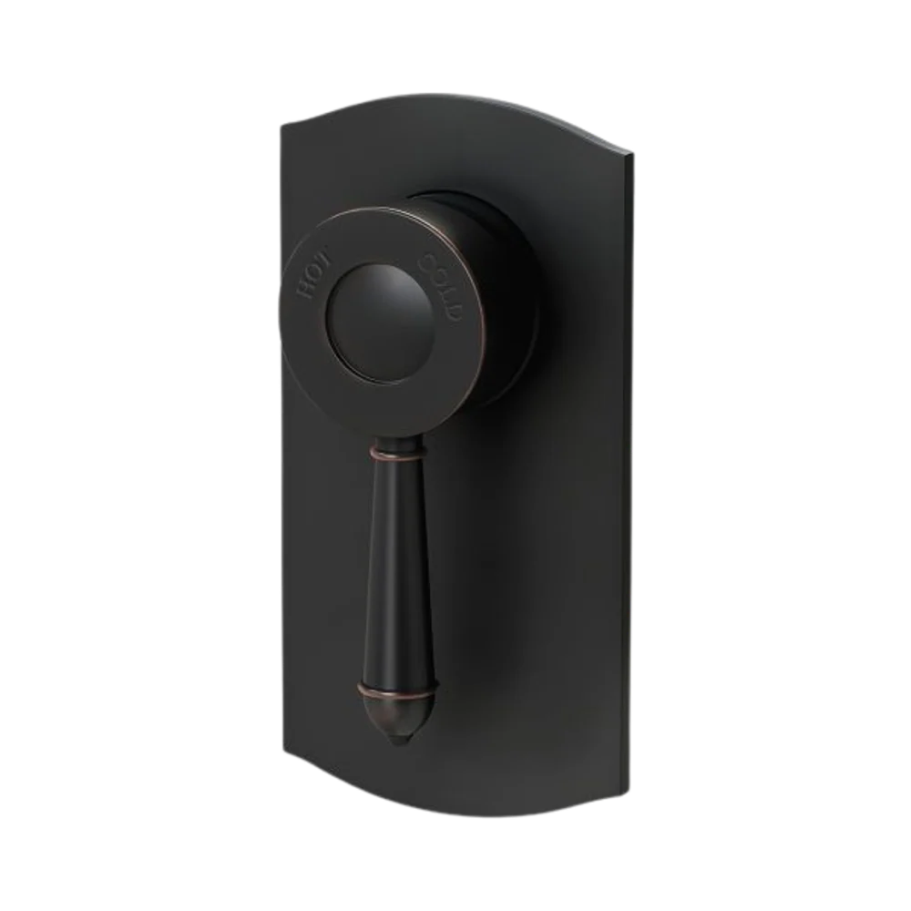 Phoenix Nostalgia Shower / Wall Mixer Antique Black - Image 3