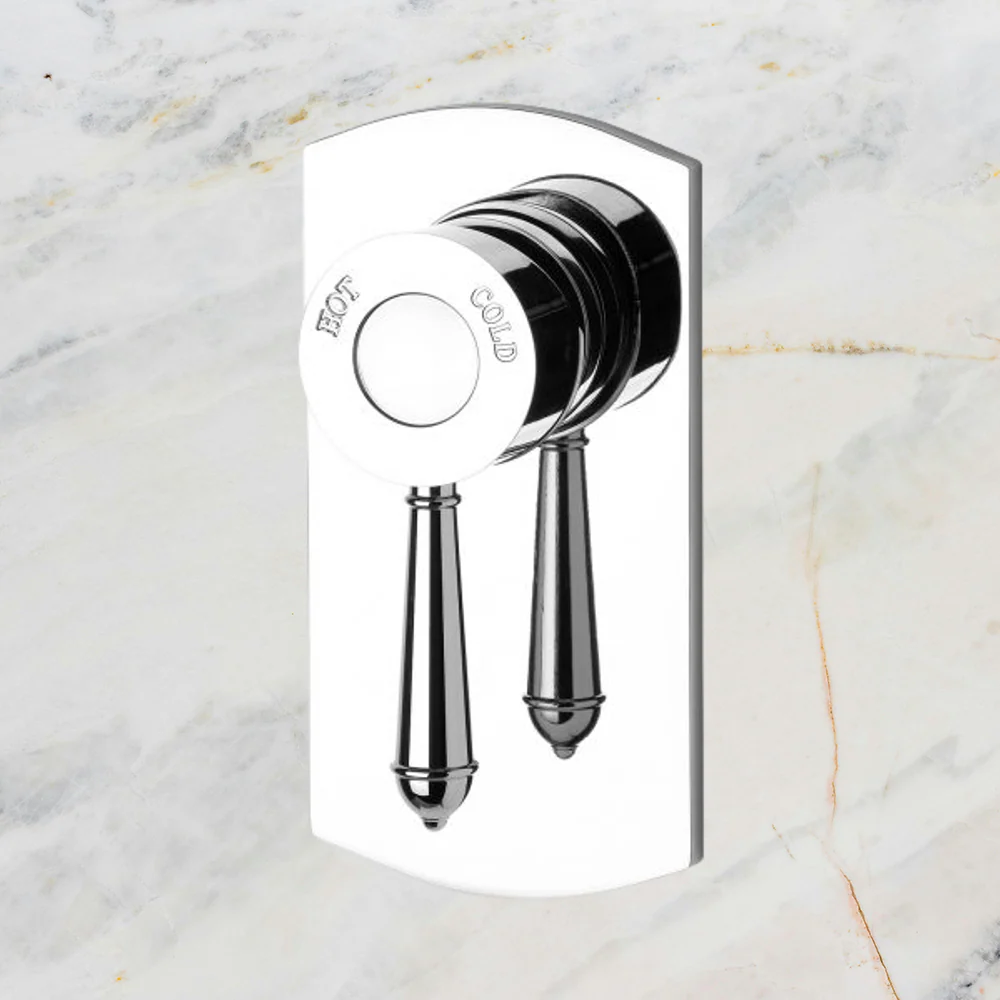 Phoenix Nostalgia Shower / Wall Mixer Chrome Lead Free - Image 2