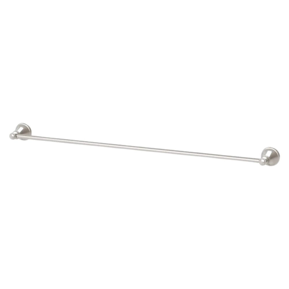 Phoenix Nostalgia Single Towel Rail 760mm Brushed Nickel - Image 3