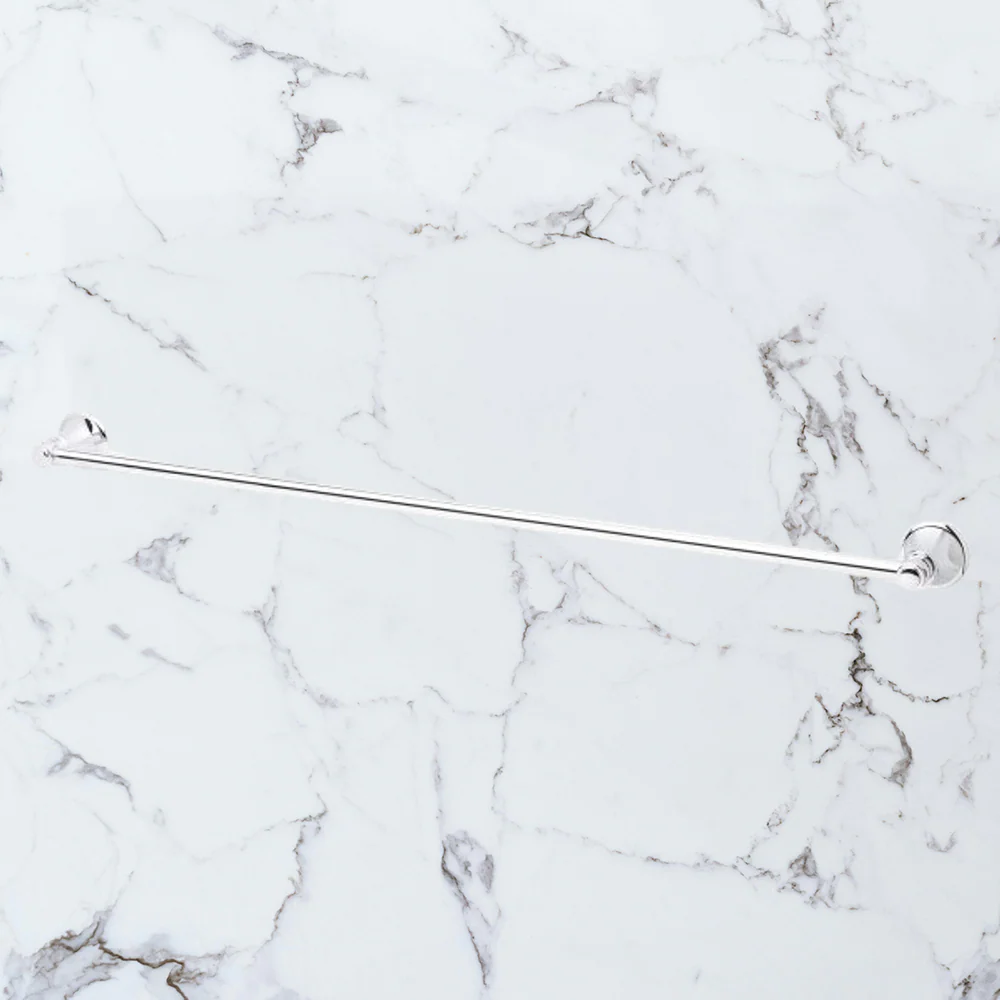 Phoenix Nostalgia Single Towel Rail 760mm Chrome - Image 2