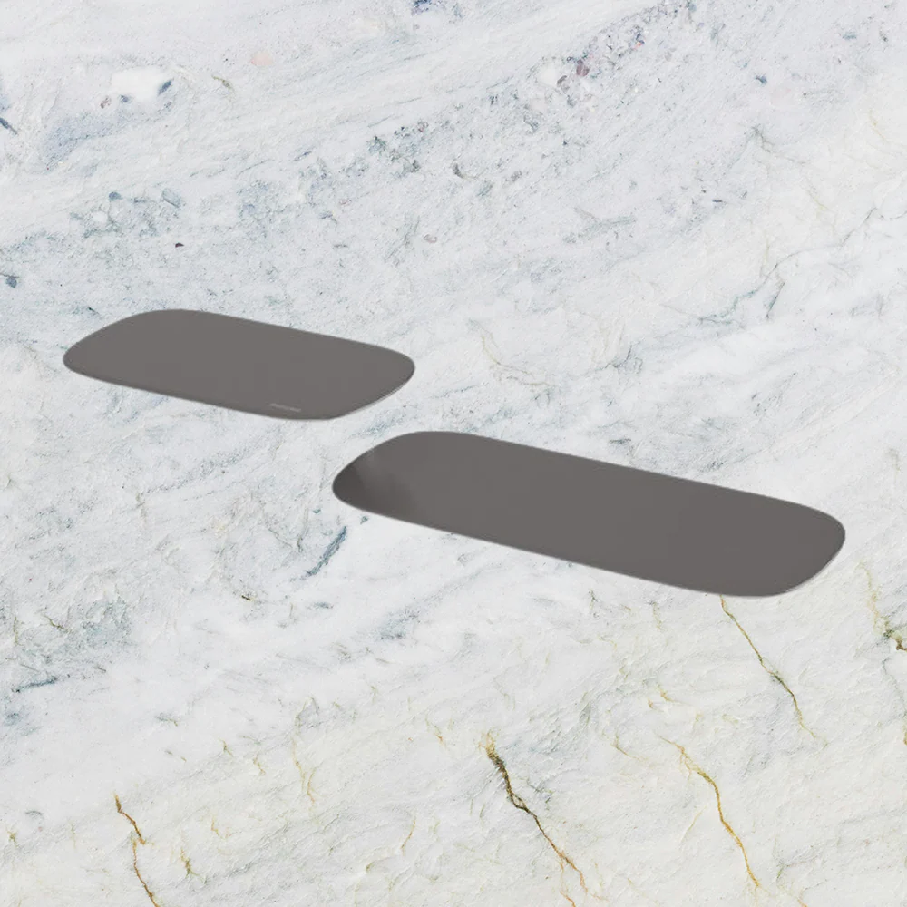 Phoenix Nuage Shower Shelves Brushed Carbon - Image 2