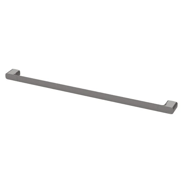Phoenix Nuage Single Towel Rail 800mm Brushed Carbon
