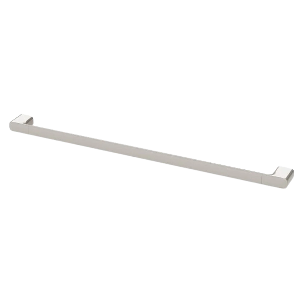 Phoenix Nuage Single Towel Rail 800mm Brushed Nickel - Image 3