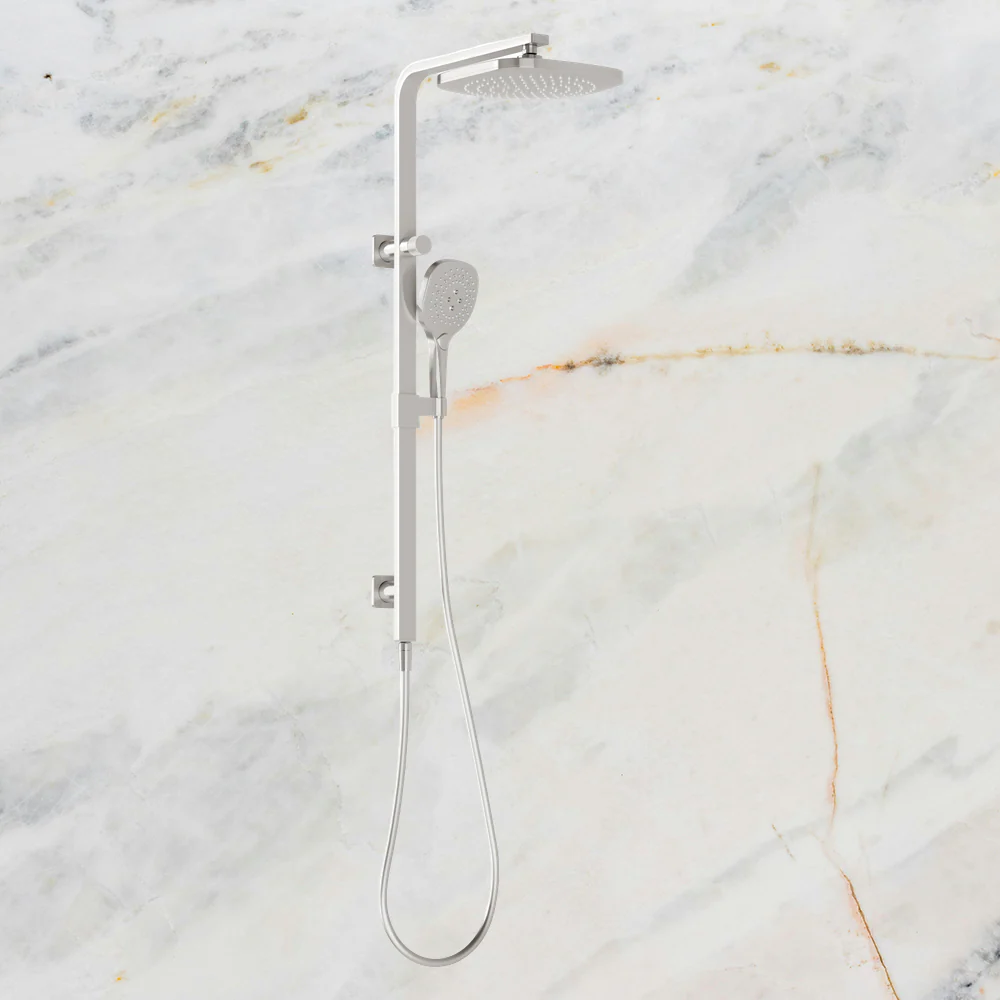 Phoenix Nuage Twin Shower Brushed Nickel - Image 2