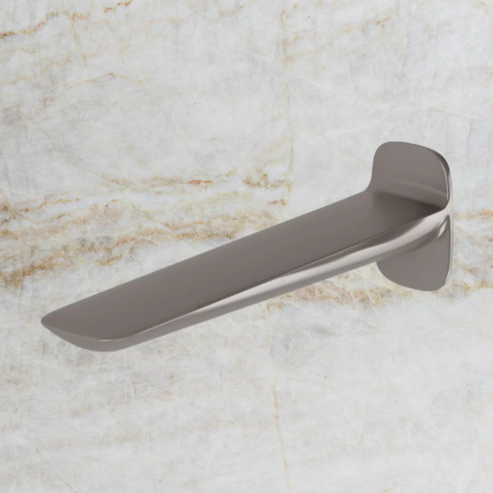 Phoenix Nuage Wall Basin / Bath Outlet 200mm Brushed Carbon - Image 2