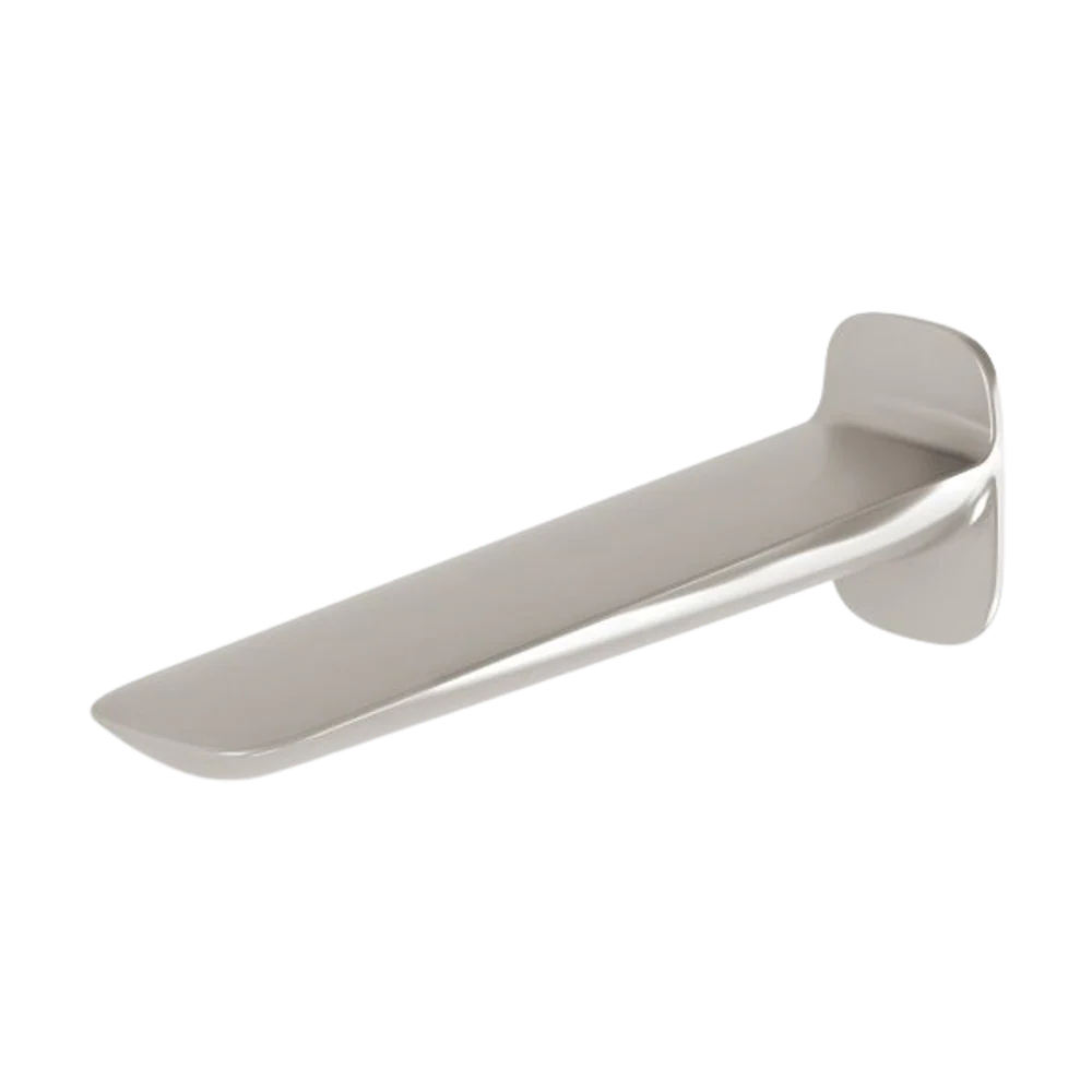 Phoenix Nuage Wall Basin / Bath Outlet 200mm Brushed Nickel - Image 3