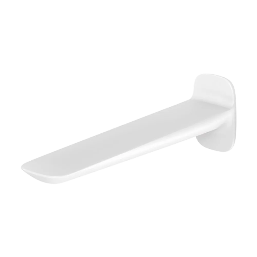 Phoenix Nuage Wall Basin / Bath Outlet 200mm Matte White - Image 3