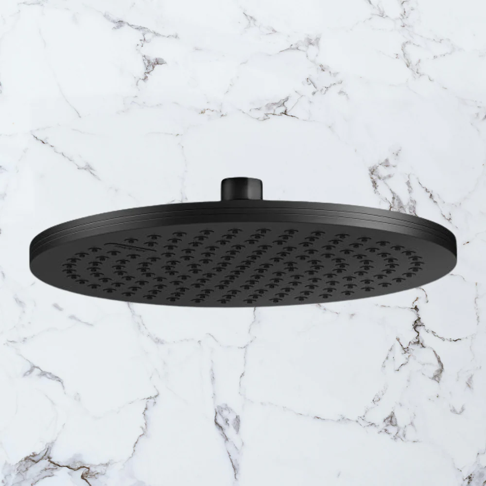 Phoenix NX Quil Shower Rose Matte Black - Image 2