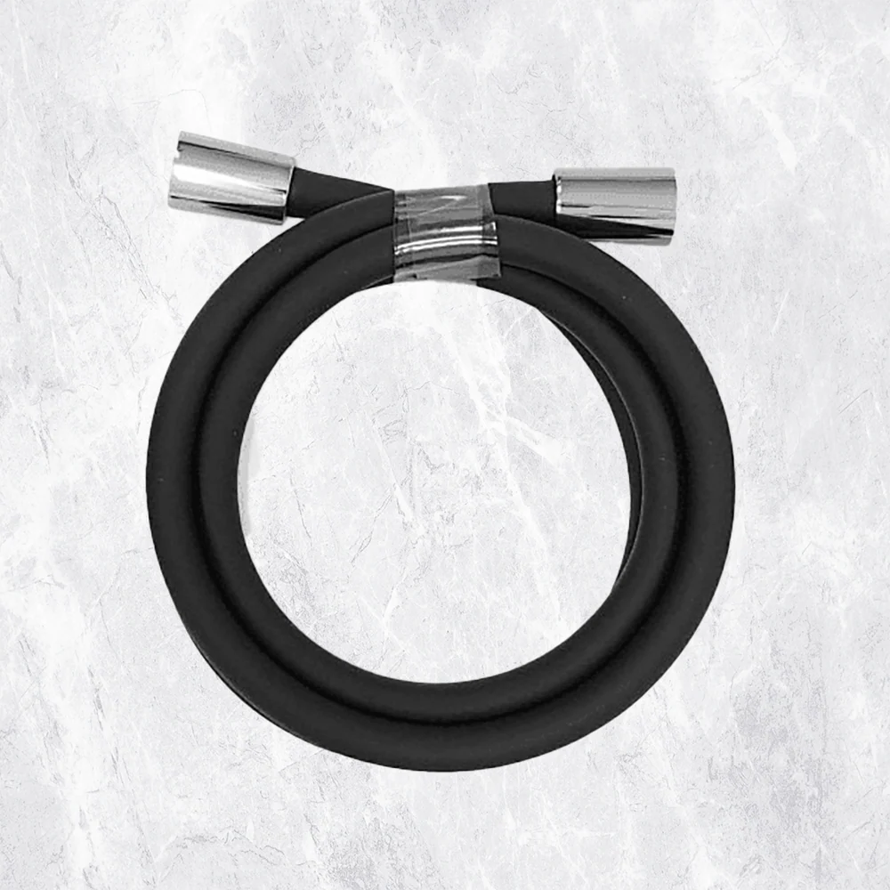 Phoenix NX Shower Hose Black Chrome Black - Image 2