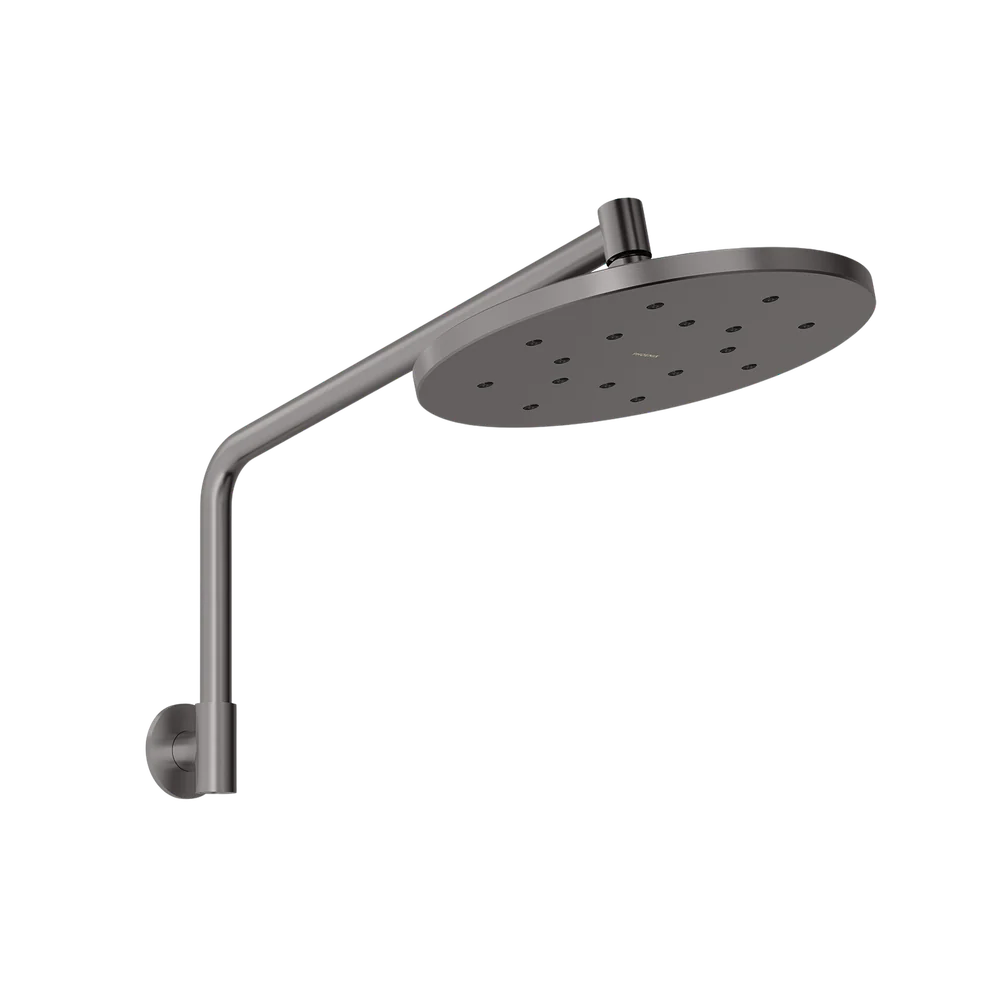 Phoenix Ormond High-Rise Shower Arm & Rose Brushed Carbon