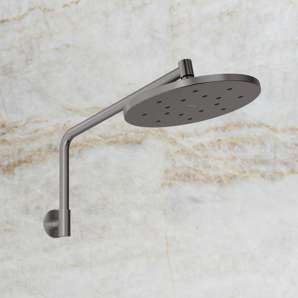 Phoenix Ormond High-Rise Shower Arm & Rose Brushed Carbon - Image 2