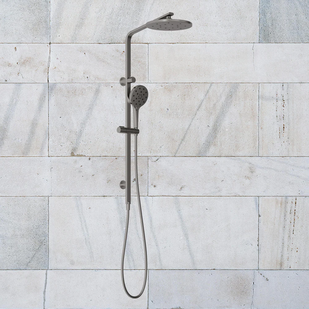 Phoenix Oxley Twin Shower Brushed Carbon - Image 2